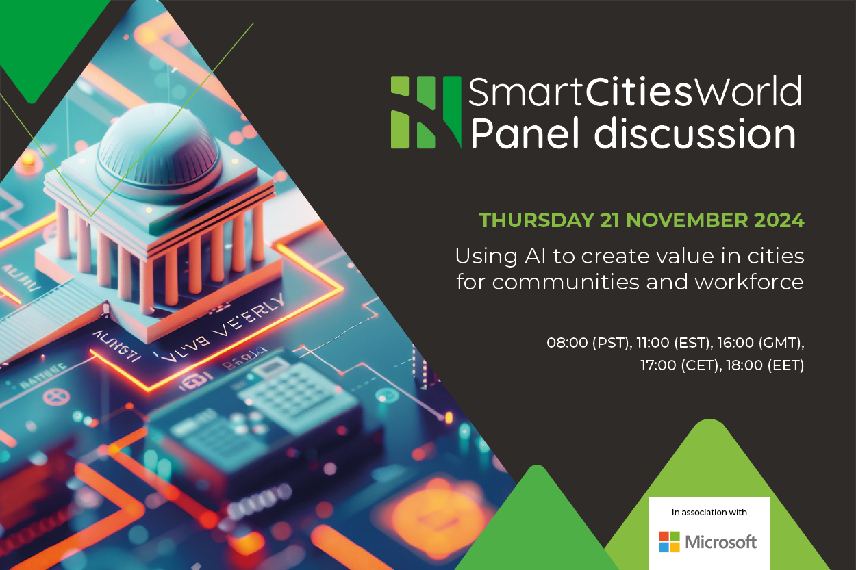 OnDemand Panel discussion: Using AI to create value in cities for communities and workforce
